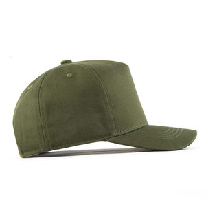 Gorras de Hip Hop de 5 Paneles, Estilo Retro Vintage, de Algodón, Ajustables, con Logotipo Personalizado al por Mayor, Color Sólido, Lavado Desgastado, Deportivas - Product Image 2