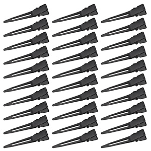 Pinzas de Metal Tipo Pico de Pato para Peluquería, Pinzas de Cocodrilo para Extensiones de Cabello, Acero Inoxidable, Herramientas de Estilismo Profesional - Product Image 5