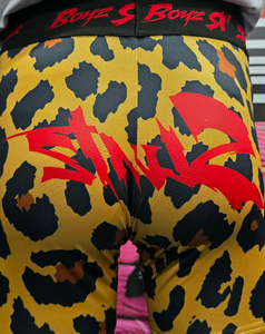 2026 High Class <b>Men's</b> <b>Leopard</b> <b>Print</b> Boxer Briefs Underwear Mid Waist Elastic Breathable Spandex Polyester Casual <b>Short</b> <b>Shorts</b> - Product Image 3