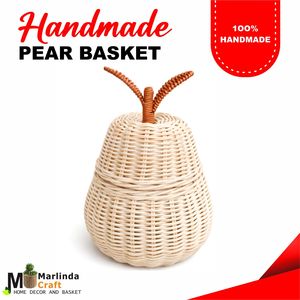 Panier en rotin artisanal - Product Image 1