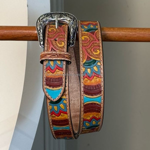 2025 arrivée nouvelle marque célèbre concepteur ceinture en cuir usiné à la main pour hommes et femmes personnalisation ceintures en cuir de vache réglables - Product Image 5