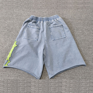 กางเกงขาสั้นลำลองสำหรับผู้ชาย พิมพ์โลโก้ได้เอง เหมาะสำหรับออกกำลังกาย เล่นกีฬา ว่ายน้ำ ใส่ไปชายหาด กางเกงขาสั้นผ้าตาข่ายสำหรับฤดูร้อน กางเกงวอร์มขาสั้นสำหรับผู้ชาย - Product Image 5