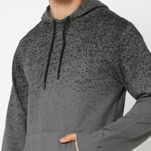 Sudadera con capucha de forro polar para hombre, personalizada, con lavado vintage, gráfico, tipo jersey, de peso pesado, oversize, estilo streetwear, con efecto tie-dye y degradado moteado - Product Image 6