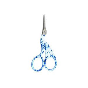 Handmade Stainless Steel Stork Shaped <b>Scissors</b> DIY Sewing Tool Craft <b>Scissors</b> High Quality Pink <b>Floral</b> Handle Craft Sewing Tool - Product Image 5