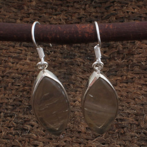 Boucles d'oreilles pendantes en fluorite marquise naturelle en gros, en argent sterling 925, bijoux de luxe pour femmes, cadeau de mariage ou de fête, directement de l'usine - Product Image 4