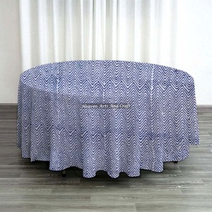 New Cotton Block Printed Round Dining Table Linen Cloth Custom Table Cover Best Price <b>Tablecloth</b> for Home or Commercial Use - Product Image 6