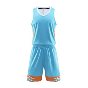 Ensemble Maillot et Short de Basketball Personnalisé Nouveau Modèle – Design Sublimé, Séchage Rapide, Respirant, Tenue de Sport d'Entraînement pour Équipe – Vente en Gros - Product Image 1