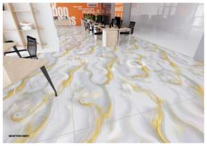 Azulejo de Porcelana de Alto Brillo 600x1200, Superficie Pulida Premium, Gran Tamaño, Uso Residencial y Comercial - Product Image 2