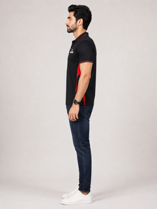 Men Polo <b>Shirt</b> Stylish Casual <b>Collared</b> <b>T</b> <b>Shirt</b> Lightweight Breathable Material Designed For Daily Wear Business Casual - Product Image 2