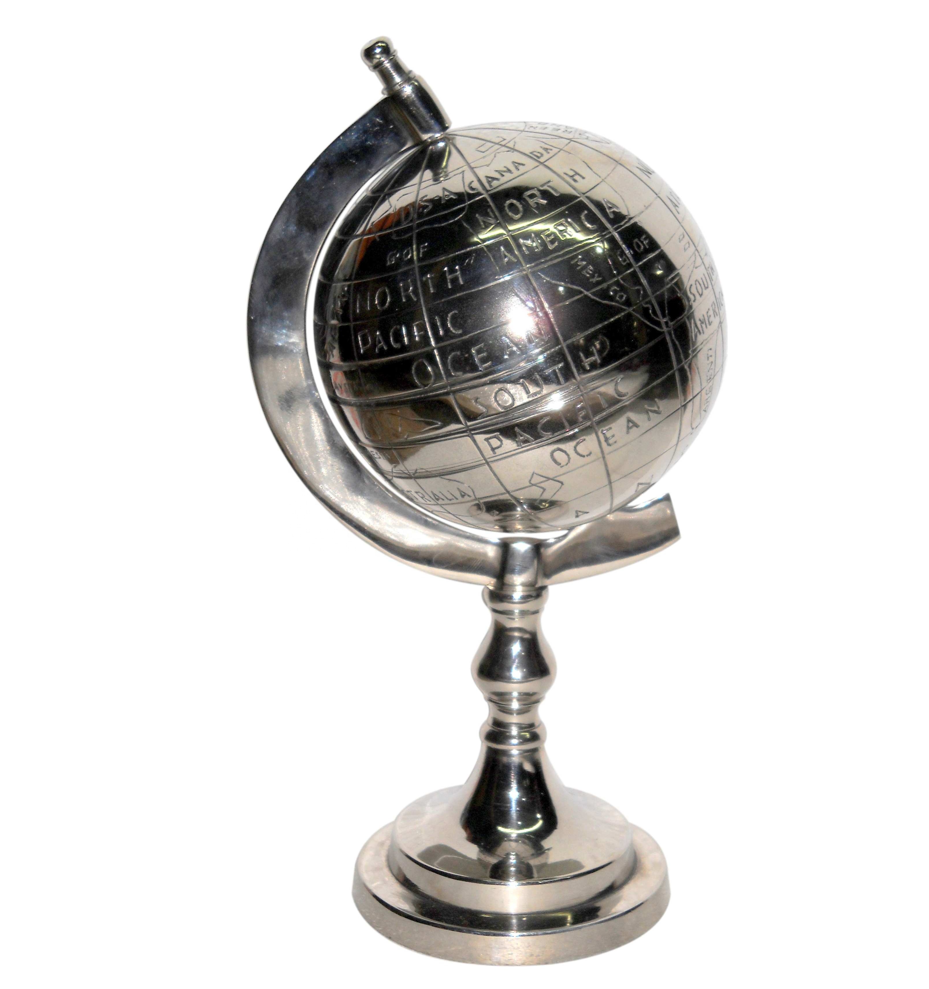 Серебряная печать вращающийся шар из ПВХ для обучения украшения