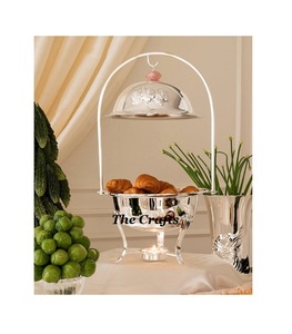 Olla para calentar alimentos de acero inoxidable personalizada OEM con perilla de diseño, para uso doméstico y hotelero, tipo buffet. - Product Image 2