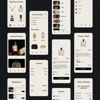 Application de commerce électronique avec connexion utilisateur et profils, version entreprise, services de marketing numérique, e-mail, expédition, intégration Shopify