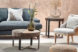 Chakala Table basse en bois, tabouret moderne en métal de haute qualité pour les acheteurs commerciaux, meilleure vente 2022 artisanat moradad - Product Image 4