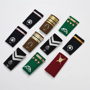 Epóletes de hombro de alta calidad, duraderos y de lujo, personalizados con tela de encaje 3D de estrellas, insignias de botón, accesorios decorativos para uniformes, venta al por mayor - Product Image 4