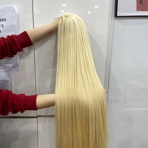 Oferta 2026: Peluca de Cabello Humano Liso Rubio Piano Marrón con Cierre Suizo HD, Extensiones de Cabello Vietnamita, Peluca con Cierre Suizo HD - Product Image 3