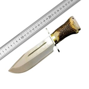Cuchillo de caza de 12 pulgadas con mango de asta texturizado, hoja de acero de Damasco con punta de clip y ranura para sangre, proveedor mayorista A&M ENTERPRISES - Product Image 6