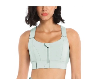 Cross Shoulder <b>Straps</b> Seamless Premium Quality Fitness Gym Yoga <b>Bra</b> Breathable Eco-Friendly High Impact Sports <b>Bras</b> For Women - Product Image 1