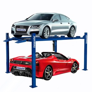 Elevador automotriz profesional de 4 postes para autos, camionetas y SUV, equipo de taller de servicio, alta capacidad de carga, solución de elevación confiable. - Product Image 1