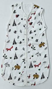 Sac de couchage unisexe en mousseline de coton écologique Carry Nest, doux, respirant et confortable pour nouveau-né, idéal pour les voyages et toutes les saisons - Product Image 3