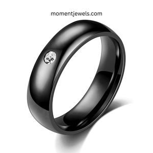 Anillo de Acero Inoxidable Chapado en Oro Real de 18K para Hombre y Mujer, Recubrimiento PVD Antideslustre, Anillo Geométrico con Diamantes de Imitación, 7g - Product Image 4