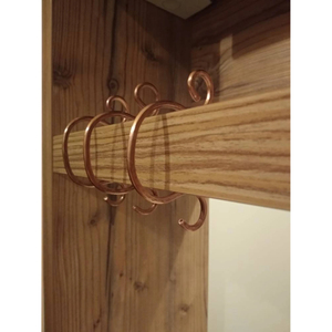 Porte-chaussettes en cuivre, crochets modernes pour chaussettes, crochets décoratifs naturels polis pour décorations de Noël, à bas prix - Product Image 1