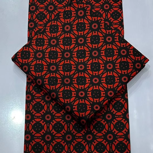 . Tissu authentique nigérian africain imprimé wax et Ankara 100 % coton pour vêtements de mode – Marché sud-africain - Product Image 1