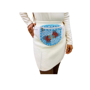 Bolsa de Cintura Hecha a Mano con Cuentas, Inspirada en el Verano, con Cierre de Cremallera, de Alta Calidad, para Correr y Caminar - Product Image 5