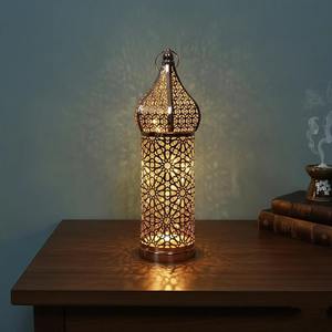 Centre de table Art Déco artisanal pour le Ramadan, en métal, multifonctionnel, vase de table pour la décoration moderne de la maison islamique - Product Image 5