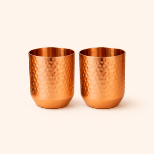 FAIZA CRAFT Gobelet isotherme unisexe en cuivre pur de haute qualité, design martelé, avec bouchon à vis, écologique, taille personnalisable, idéal pour offrir - Product Image 3