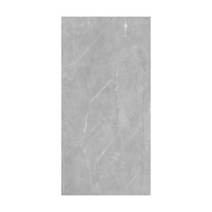 Carreaux de porcelaine en marbre gris argenté, grandes dalles 1200x2400mm, polis, GVT PGVT, émaillés, vitrifiés, pour sols et murs, carreaux GVT PGVT - Product Image 1