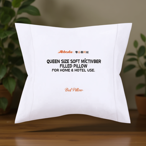 Almohada de Microfibra Suave Tamaño Queen para Uso Doméstico y Hotelero - Product Image 3