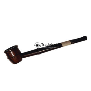 Pipa de Tabaco de Madera Ecológica Premium, Hecha a Mano con Madera Natural, Accesorio Moderno para Fumar, Regalo para Fumadores, Tradebyd - Product Image 3