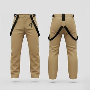 Pantalones de esquí para hombre de alta calidad, personalizados, con cierre, aislamiento de forro polar impermeable, teñido liso, 100% poliéster, de RIVIAN ATLANTIC - Product Image 1
