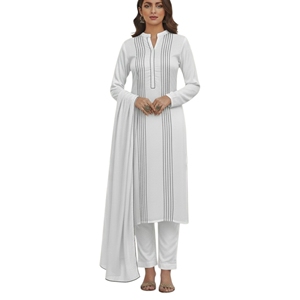 Nouvelle Collection 2026 : Salwar Kameez pakistanais pour femmes, tenues formelles indiennes et pakistanaises en tissu lawn pour fêtes, robes d'été en lawn, vente en gros - Product Image 2