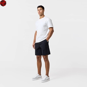 Shorts Cargo Homme 2026 Séchage Rapide Respirant Tissé Athlétique Taille Élastique Cordon de Serrage Entraînement Gym - Product Image 3