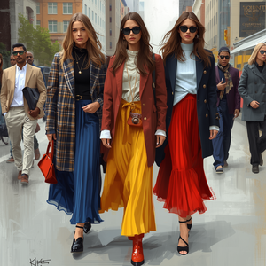 Jupe pour femmes grandes tailles, confortable, décontractée, tendance, avec personnalisation OEM ODM - Product Image 1