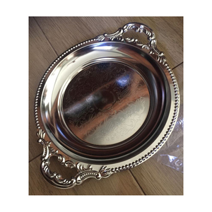 Bandeja Rectangular Metálica para Servir con Asas en Forma de Corazón, Novedad, Bandeja para Exhibir Aperitivos, Postres, Té y Café - Product Image 6
