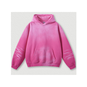 Sweat à capuche standard pour femme 2026, épais, coupe oversize, décontracté, anti-boulochage, polaire 450g, personnalisable sur le devant, 100% coton, automne/hiver - Product Image 1