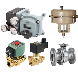 Masoneilan Positioner SVI2 Series SVI2-21123121 Samson 3271 <b>Actuator</b>, Asco 8210 Solenoid Valve, Stainless Steel Ball Valve - Product Image 1