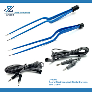 Pinces bipolaires électriques à cautérisation, revêtement pour une durabilité accrue, pointe fine, réutilisables, à baïonnette, pour chirurgie générale, autoclavables, classe I, 5 ans - Product Image 2