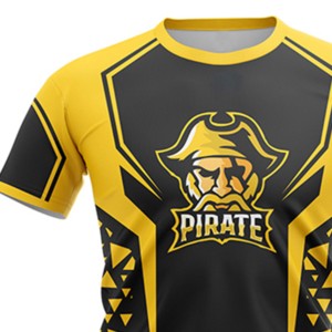 Camiseta sin mangas sublimada con diseño de animales en negro y amarillo, unisex, que absorbe la humedad, para baloncesto de invierno, personalizada, con cuello en V - Product Image 6