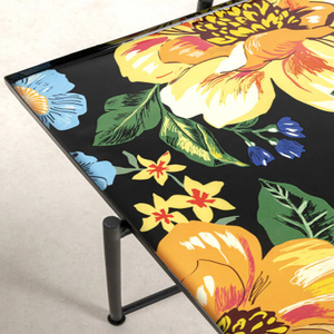 <b>Foldable</b> Tray Side <b>Table</b> Flowers <b>Garden</b> Square Set Of 2 Pieces - Product Image 5