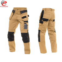 Pantalones de Alta Visibilidad de Calidad Premium, Reflectantes, de Seguridad, para Trabajo y Construcción, Corte Ajustado 2026, para Hombre