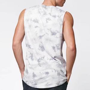 Débardeur de sport tricoté sans manches pour homme, effet délavé, idéal pour le fitness et les activités de plein air - Product Image 2