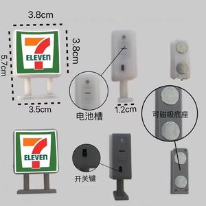 Custom Magnetic Plastic Modern LED Fridge Stickers with <b>Battery</b> Light-Home Decoration - Product Image 6