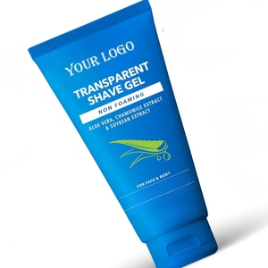 Gel de Rasage Transparent Marque Blanche Non Moussant à l'Aloe Vera, Camomille et Extrait de Soja Hydratant pour Hommes – OEM - Product Image 2