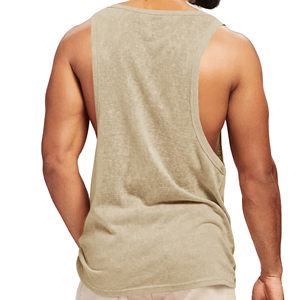 Camiseta Deportiva sin Mangas para Hombre, Transpirable, para Gimnasio, Personalizable, Ropa Deportiva Activa, Fabricante OEM ODM, Venta al Por Mayor - Product Image 3