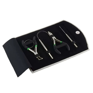Juego de Herramientas Profesionales Personalizables de Acero Inoxidable para Extensiones de Cabello, Alicates Micro, Kit de Ganchos para Instalación y Extracción - Product Image 1