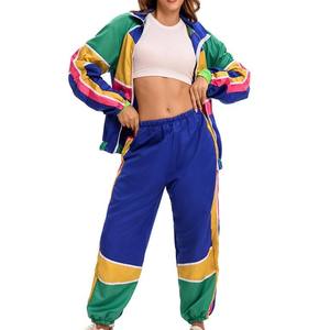 Wholesale Price Lightweight Reversible Winter Streetwear Tracksuit Hooded Drawstring <b>Jacket</b> Jogger Set Athletic Sportswear - Product Image 2