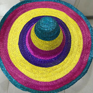 Sombreros de Paja Mexicanos Clásicos de Ala Ancha de Vietnam para Negocios, Deportes, Actividades al Aire Libre, Esquí, Viajes, Decoración, Fiestas y Eventos Grupales - Product Image 1